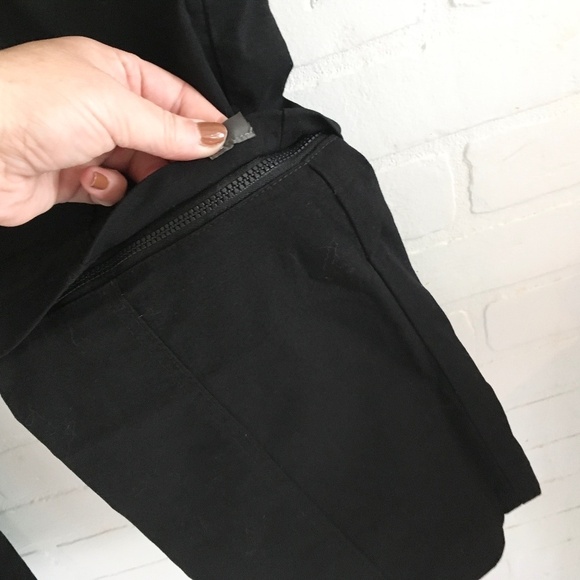 Prana Women’s Monarch Convertible Track Pants Black Nylon Pockets Cargo Eco 2 - Picture 8 of 11